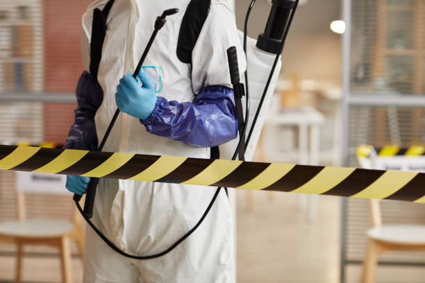 Professional Biohazard technician working in Augusta, MO